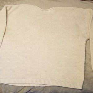 Vintage Loose Knit Cotton Sweater XXL